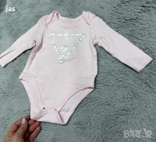 Бебешко боди Guess 3-6мес