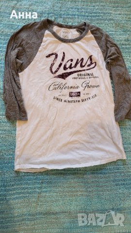 тениска Vans с 3/4 ръкав 