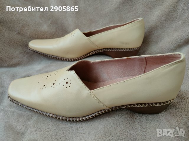 Нови кожени български обувки