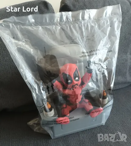 Контейнер за пуканки Babypool от филма „Дедпул и Върколака“ (Deadpool and Wolverine), снимка 4 - Колекции - 49287348