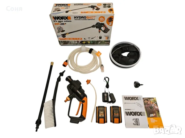 Водоструйка акумулаторна 20V Worx WG629E
