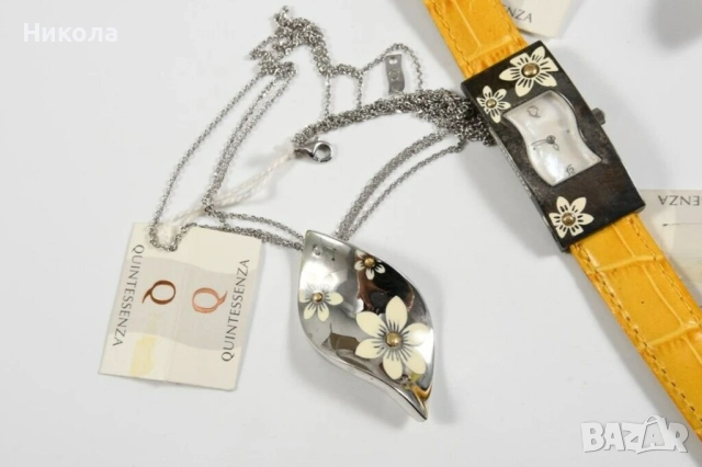 QUINTESSENZA - италиански сребърен комплект -.925, снимка 6 - Бижутерийни комплекти - 52344468