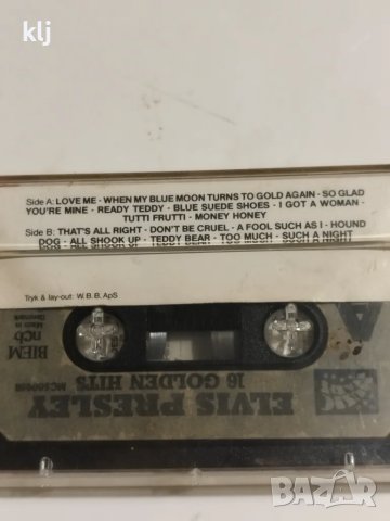 Аудио касета с албум на Elvis Presley , снимка 6 - Аудио касети - 47656802