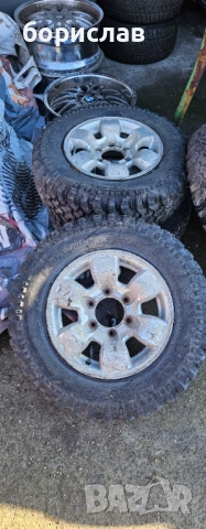 Джанти с гуми за Нисан Навара 6х114,3
