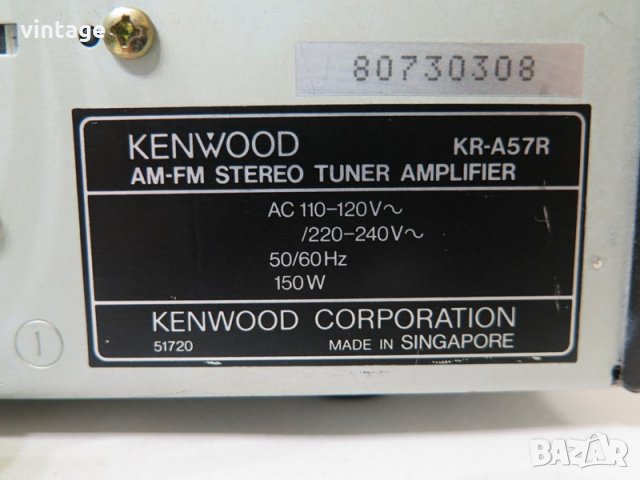Kenwood KR-A57R, снимка 7 - Ресийвъри, усилватели, смесителни пултове - 32197269