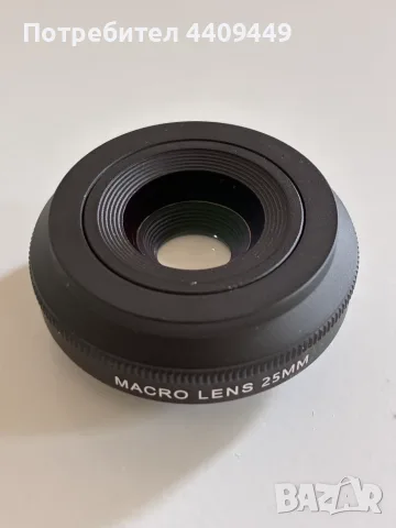 Леща за iPhone – SANDMARC Macro Lens 25 mm, снимка 4 - Обективи и филтри - 56083260