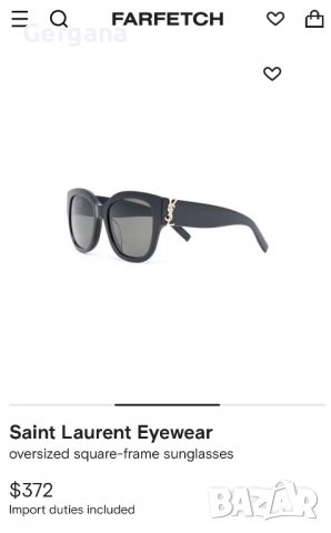 слънчеви очила Saint Laurent, снимка 4 - Слънчеви и диоптрични очила - 40114057