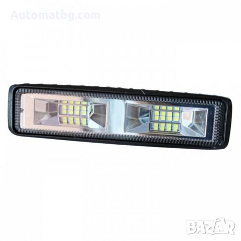 Диоден халоген Automat, Универсален, Алуминий, IP67, 12V - 24V, 36W, 6000K, 2308, Черен