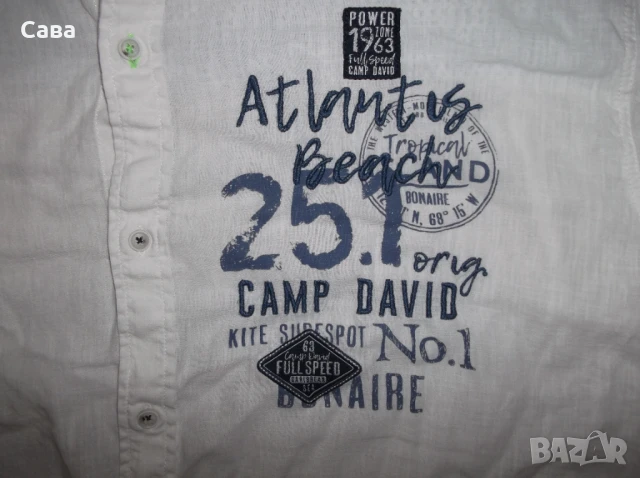 Ризи CAMP DAVID  мъжки,3-4ХЛ, снимка 11 - Ризи - 45785227