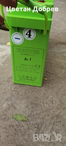 Акумулатор тягов AGM 12MVR180 / 180Ah, снимка 1