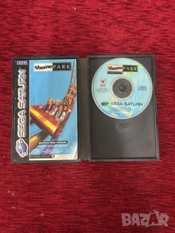 играта Theme Park за конзолата Sega Saturn, снимка 2 - Други игри и конзоли - 56463058