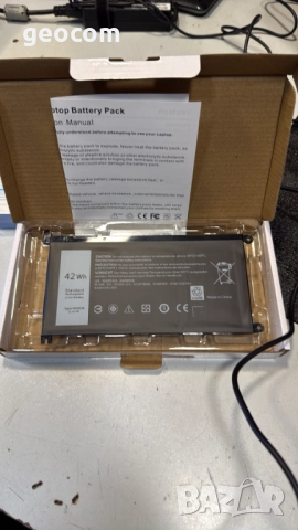 DELL WDXOR нова батерия (11.4V,3500mAh,42Wh,3-Cell)