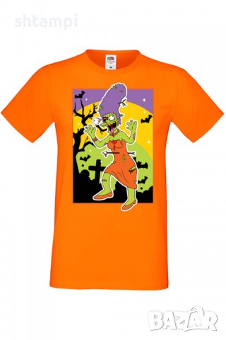 Мъжка тениска The Simpsons Marge Simpson 01,alloween,Хелоуин,Празник,Забавление,Изненада,Обичаи,, снимка 9 - Тениски - 38137520