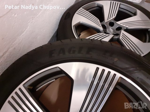 Оригинални джанти с гуми летни 21 цола за Audi Q7 SQ7 E Tron, снимка 7 - Гуми и джанти - 31496136