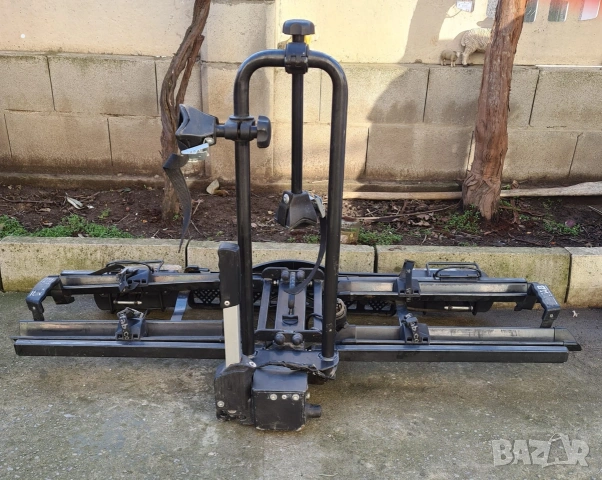 Багажник за велосипеди немски EUFAB за теглич, снимка 3 - Аксесоари за велосипеди - 53260779