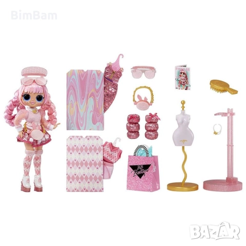 Оригинална кукла L.O.L. Surprise! OMG Fashion Show Style Edition LaRose / 320+ визии, снимка 3 - Кукли - 52597526