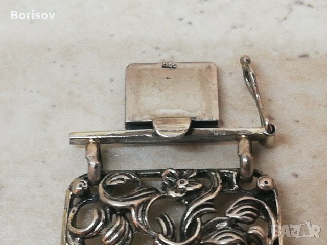  Сребърна гривна , снимка 2 - Антикварни и старинни предмети - 30634643