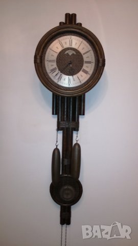 Стенен часовник с махало механичен