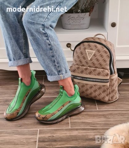 Дамски спортни обувки Louis Vuitton и раница Guess код 318, снимка 1 - Дамски ежедневни обувки - 38223505