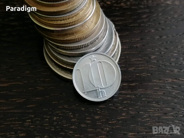 Монета - Чехословакия - 10 халера | 1975г., снимка 2 - Нумизматика и бонистика - 29103042