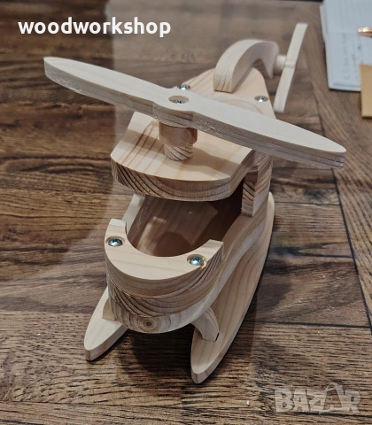 дървена играчка, играчка за сглобяване #монтесори , снимка 2 - Образователни игри - 54176614