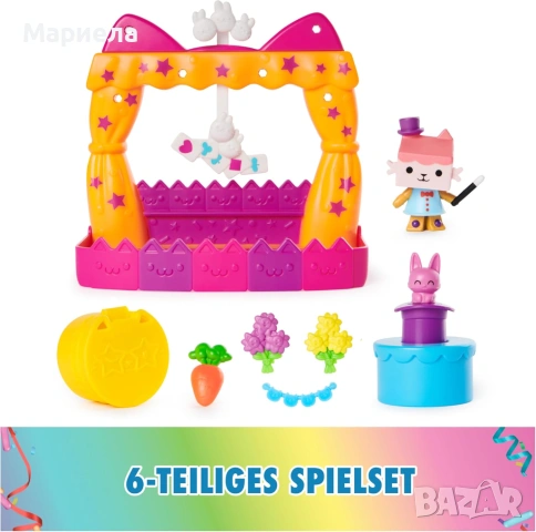 Комплект за игра Gabby's Dollhouse - Декориран балкон, Talent Show, снимка 3 - Други - 53888872