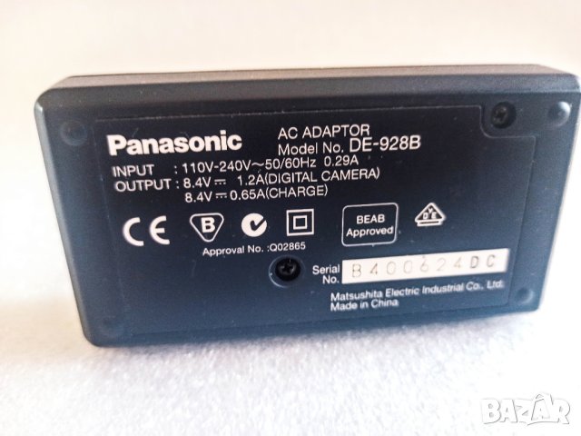 зарядно на Panasonic LUMIX-DE-928B, снимка 2 - Батерии, зарядни - 40559980