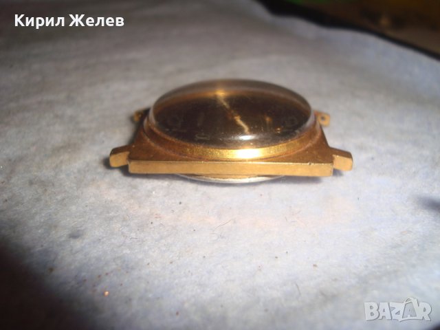 ПОБЕДА СДЕЛАНО в СССР ПОЗЛАТЕН РУСКИ МЕХАНИЧЕН ЧАСОВНИК Ау10= РЯДЪК МОДЕЛ 17350, снимка 13 - Антикварни и старинни предмети - 36680888