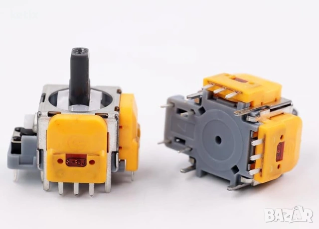 Gamer Gear 4 Pack, джойстик с Hall Effect 3D аналогов сензор, съвместим с PS5 контролер