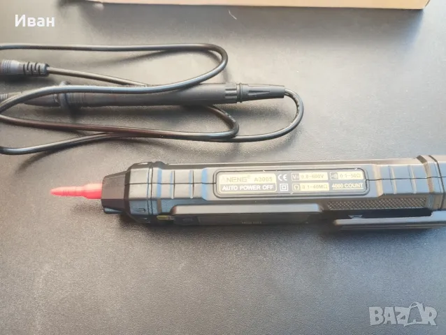 Цифров мултицет тип писалка Aneng мултиметър , снимка 5 - Друга електроника - 49586626
