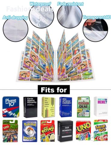 Нов Класьор албум карти Покемон колекция Pokemon trading cards Организатор, снимка 4 - Колекции - 39740456