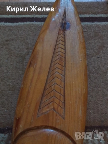 Маска дървена африканска 4942, снимка 8 - Антикварни и старинни предмети - 51754096