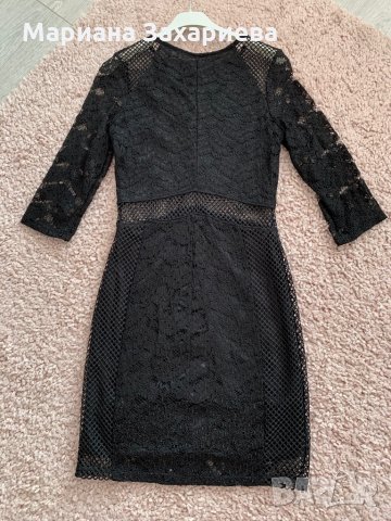 Продавам елегантна черна рокля, снимка 4 - Рокли - 29798573