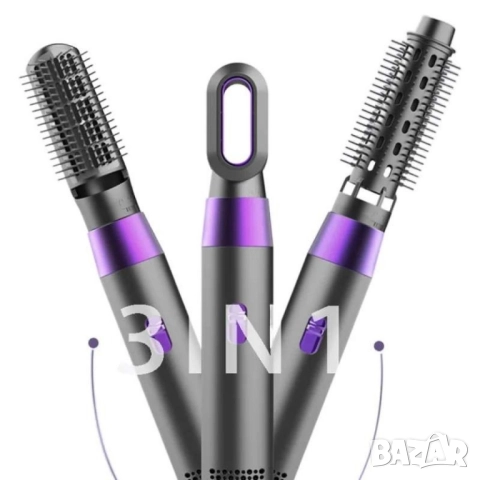 Сешоар с отрицателни йони 3в1,маша,сешоар,гребен,3000W, снимка 7 - Сешоари - 51851504