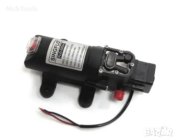 Хидрофорна водна помпа 4.3L 12V 80 PSI (5,5 Bar) – SINGFLO-2202A
