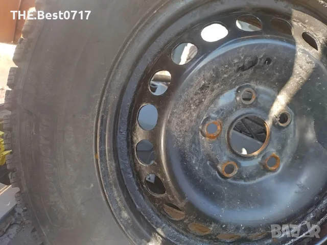 Зимни Гуми с Джанти 15 5х112 Бартер, снимка 5 - Гуми и джанти - 49319721