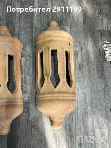 Голям керамичен аплик, 2 бр., снимка 3 - Други - 53882449