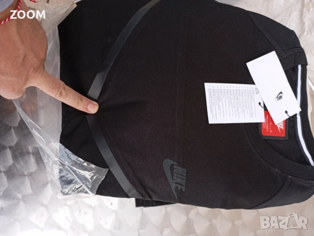 Nike Tech Fleece с тениска и къси панталони, Промо комплект, снимка 6 - Тениски - 53948438