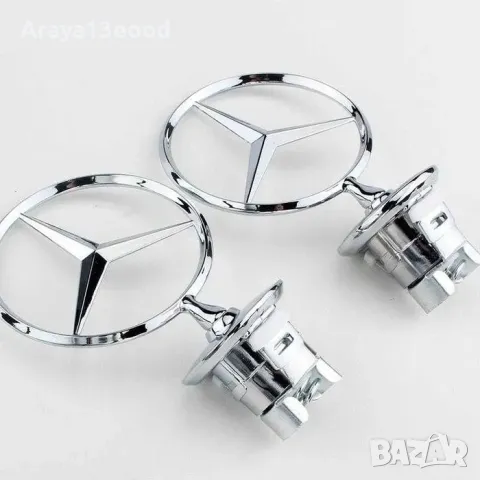 Оригинална Mercedes-Benz 3D емблема Преден капак, снимка 2 - Аксесоари и консумативи - 50313911