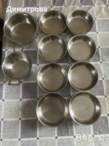 Купички алпака,салфетник /салфетници/, солничка алпака