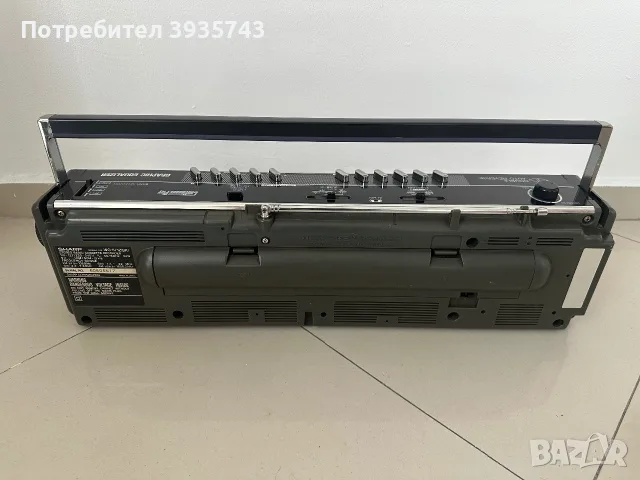 Sharp WQ-571Z(BK) Japan , снимка 8 - Радиокасетофони, транзистори - 56440398