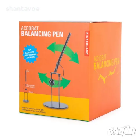 Метална химикалка баланс - Акробат, снимка 2 - Подаръци за мъже - 49369360