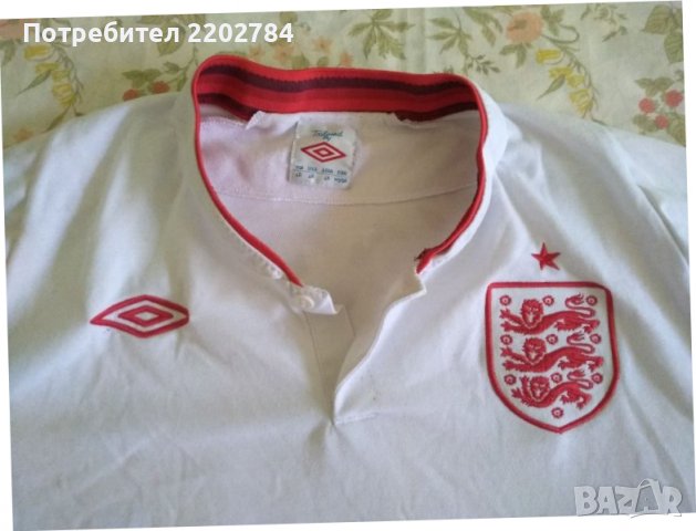 Три футболни тениски Англия,England,Umbro, тениска, снимка 9 - Фен артикули - 29716399