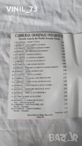 Carreras - Domingo - Pavarotti – Favorite Arias By The World's, снимка 3 - Аудио касети - 42329070