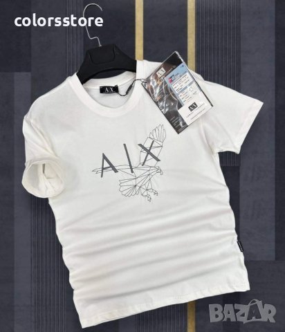 Мъжка бяла тениска Armani кодVL56H