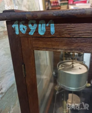 Аналитична немска стара фирмена везна Sartorius Werke Gottingen , снимка 4 - Антикварни и старинни предмети - 49290947