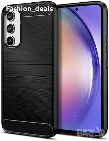 Нов Кейс за телефон Samsung Galaxy A54 5G, Карбонов Дизайн, Анти-Ударен