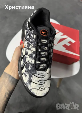 ПРОМОЦИЯ!!! Nike Air Max Plus Camouflage Black Safety Orange, снимка 2 - Маратонки - 56443186