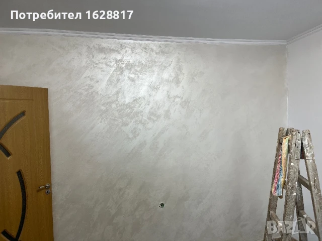 ✨ Перлена иПясъчна декоративна мазилка – Блясък и елегантност за вашия интериор!, снимка 3 - Бояджийски услуги - 51242377