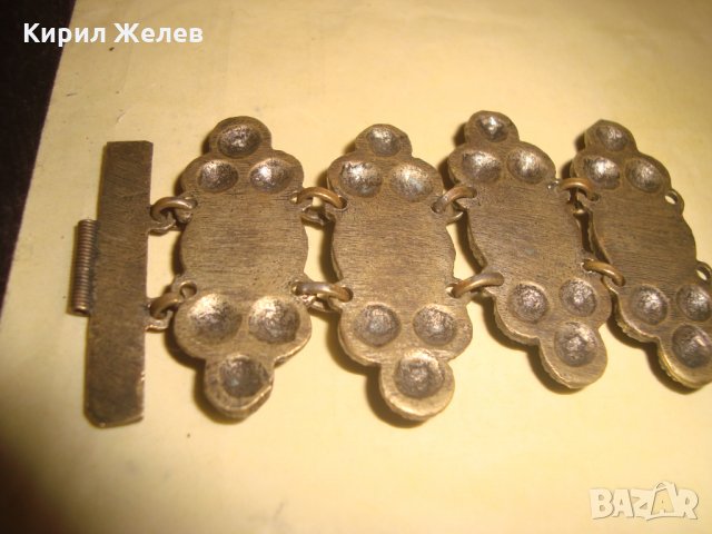 ЧАСТ от СТАРА БРОНЗОВА ЕТНОГРАФСКИ СТИЛ ГРИВНА 24919, снимка 5 - Антикварни и старинни предмети - 34367809